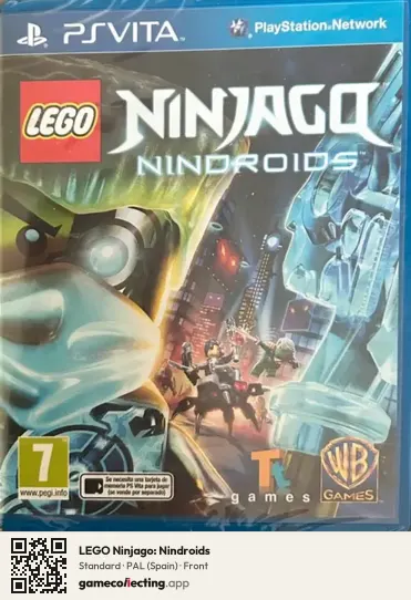 LEGO Ninjago: Nindroids PlayStation Vita, Spain box front