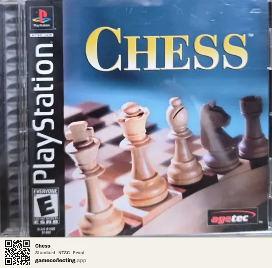 Chess PlayStation, NTSC box front