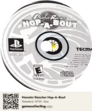 Monster Rancher Hop-A-Bout PlayStation, NTSC disc
