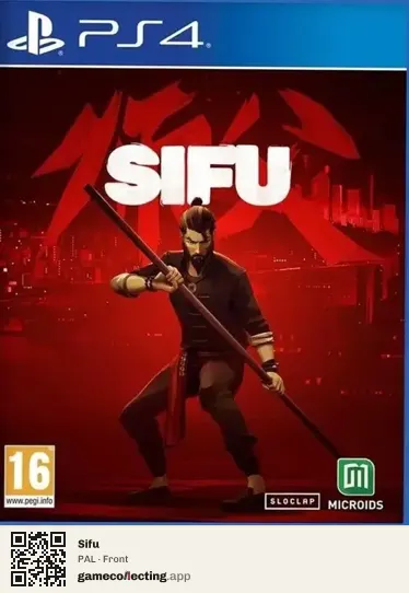 Sifu PlayStation 4, PAL box front