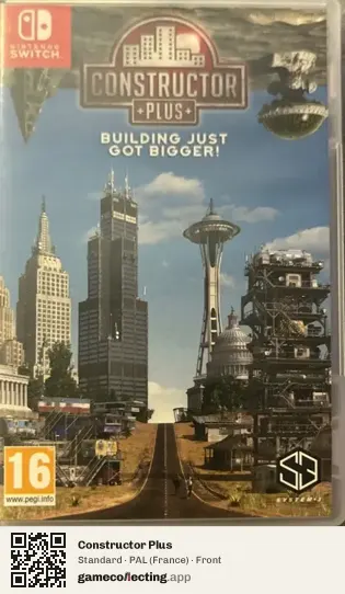 Constructor Plus Nintendo Switch, France box front