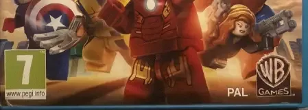 LEGO Marvel Super Heroes, the PEGI square on its front