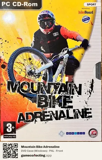 Mountain Bike Adrenaline Computer, PAL box front