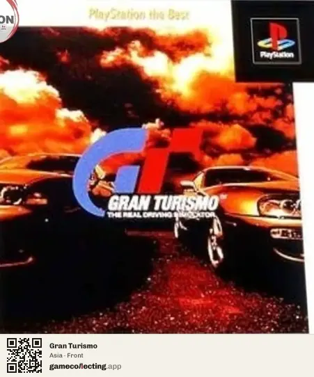 Gran Turismo PlayStation, Asia box front