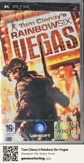 Tom Clancy's Rainbow Six: Vegas PlayStation Portable, Italy box front