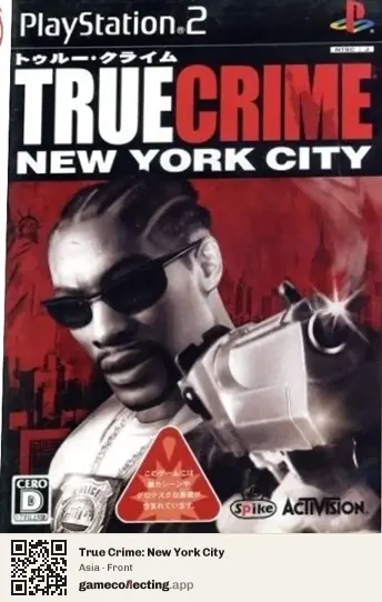 True Crime: New York City PlayStation 2, Asia box front