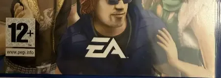 The Sims 2, the PEGI square on its front