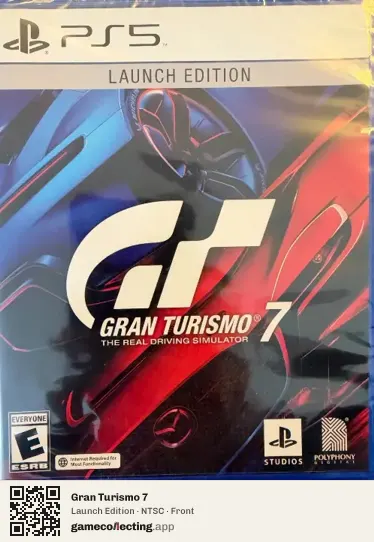 Gran Turismo 7 PlayStation 5, NTSC box front