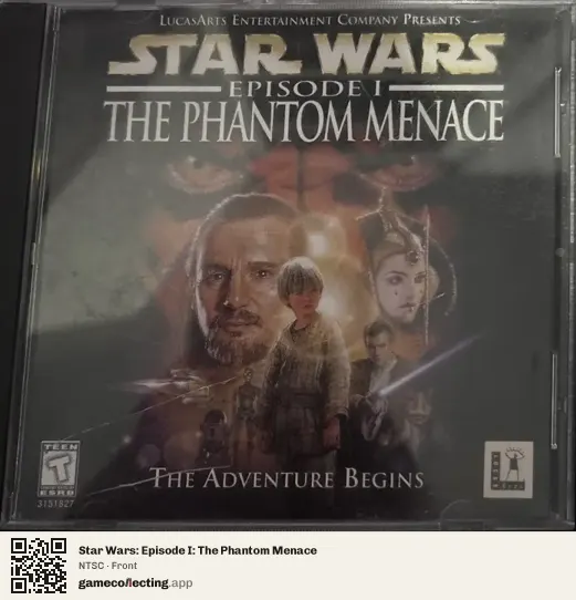 Star Wars: Episode I: The Phantom Menace Computer, NTSC box front