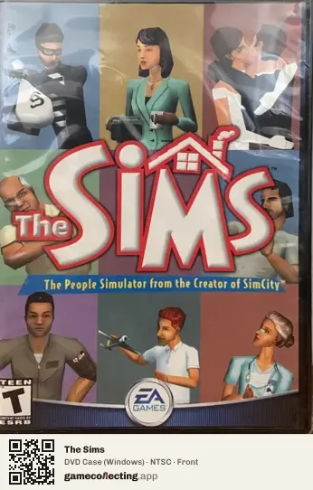 The Sims Computer, NTSC box front