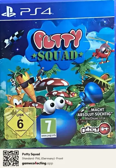 Putty Squad PlayStation 4, Germany box front