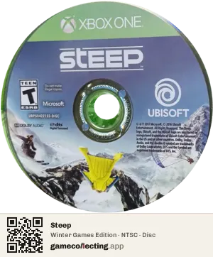 Steep Xbox One, NTSC disc