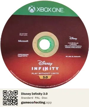 Disney Infinity 3.0 Xbox One, PAL disc