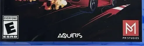 Horizon Chase Turbo, the ESRB box on its front