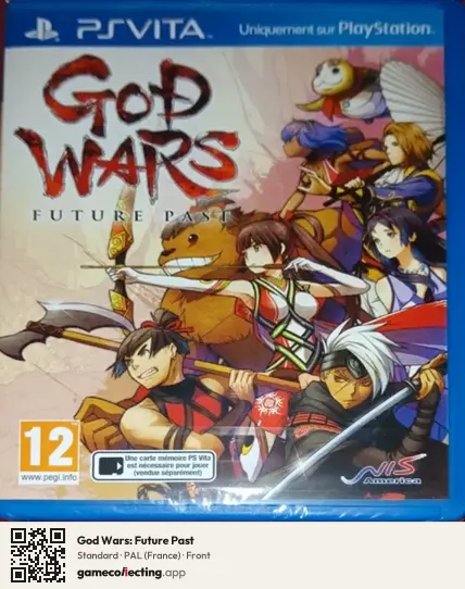 God Wars: Future Past PlayStation Vita, France box front
