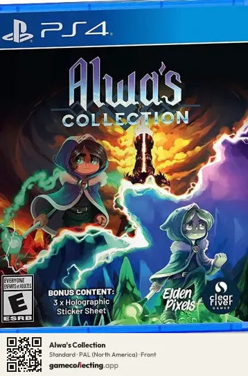 Alwa's Collection PlayStation 4, North America box front