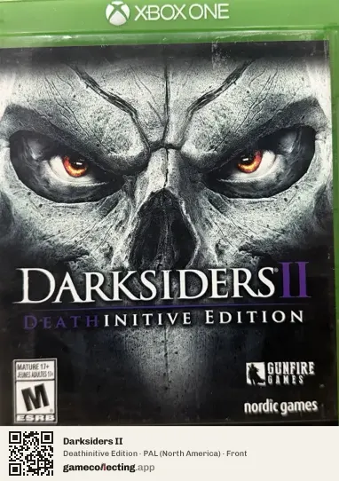Darksiders II Xbox One, North America box front