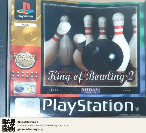 King of Bowling 2 PlayStation, United Kingdom box front