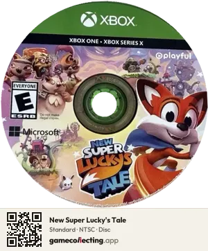New Super Lucky's Tale Xbox One, NTSC disc