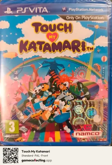Touch My Katamari PlayStation Vita, PAL box front