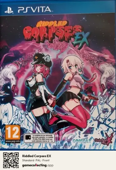 Riddled Corpses EX PlayStation Vita, PAL box front