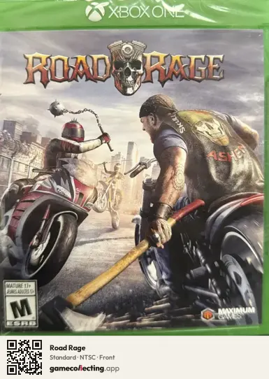 Road Rage Xbox One, NTSC box front