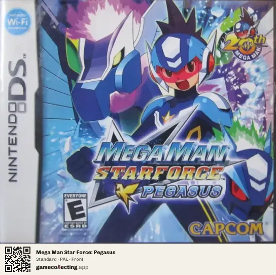 Mega Man Star Force: Pegasus Nintendo DS, PAL box front