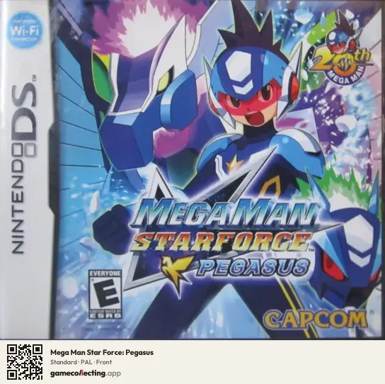 Mega Man Star Force: Pegasus Nintendo DS, PAL box front