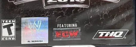 WWE SmackDown vs. Raw 2010, the ESRB box on its front