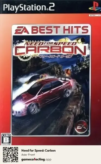 Need for Speed: Carbon PlayStation 2, Asia box front
