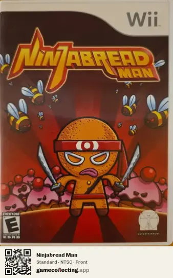 Ninjabread Man Nintendo Wii, NTSC box front