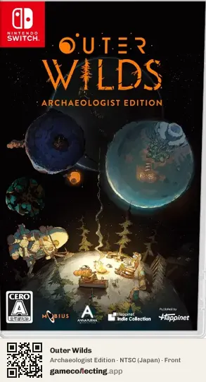 Outer Wilds Nintendo Switch, Japan box front