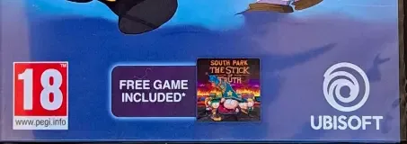 South Park: The Fractured but Whole, the PEGI square on its front