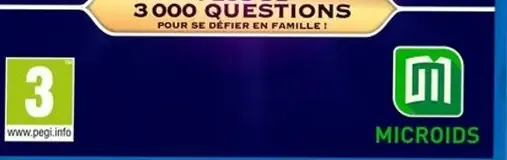 Who Wants to Be a Millionaire?, the PEGI square on its front