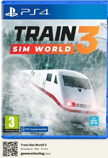 Train Sim World 3 PlayStation 4, PAL box front