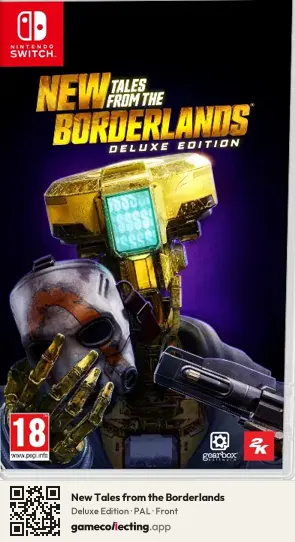 New Tales from the Borderlands Nintendo Switch, PAL box front