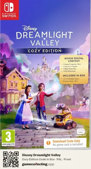 Disney Dreamlight Valley Nintendo Switch, PAL box front