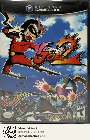 Viewtiful Joe 2 Nintendo GameCube, NTSC box front
