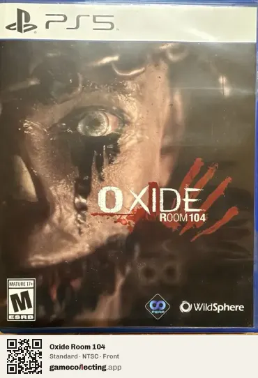 Oxide Room 104 PlayStation 5, NTSC box front