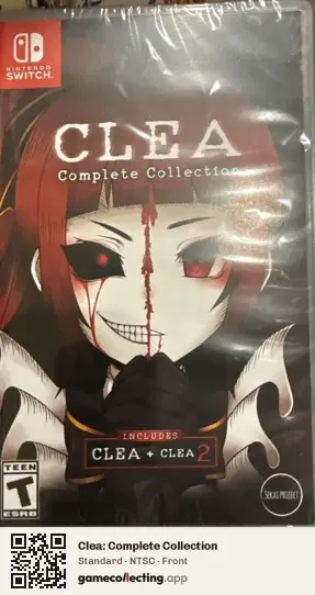 Clea: Complete Collection Nintendo Switch, NTSC box front