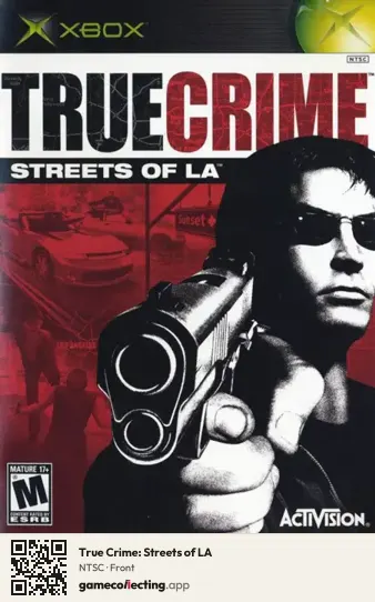 True Crime: Streets of LA Xbox, NTSC box front