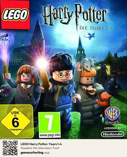 LEGO Harry Potter: Years 1-4 Nintendo DS, Germany box front