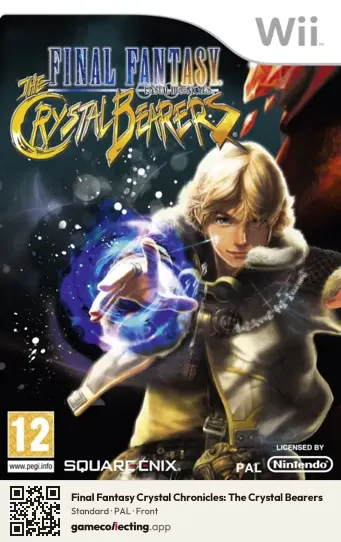 Final Fantasy Crystal Chronicles: The Crystal Bearers Nintendo Wii, PAL box front