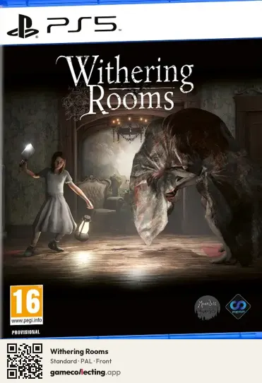 Withering Rooms PlayStation 5, PAL box front