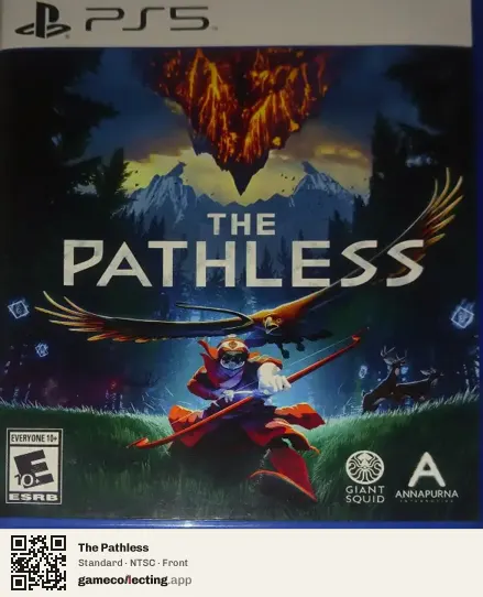 The Pathless PlayStation 5, NTSC box front
