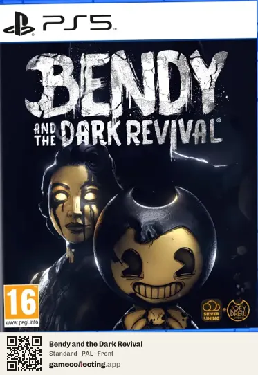 Bendy and the Dark Revival PlayStation 5, PAL box front