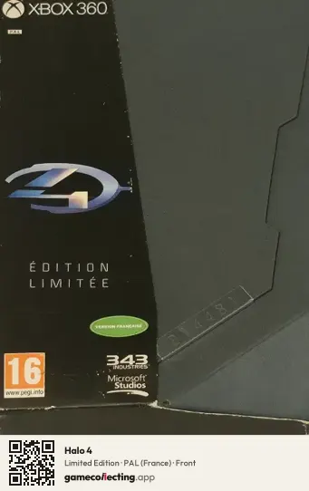 Halo 4 Xbox 360, France box front