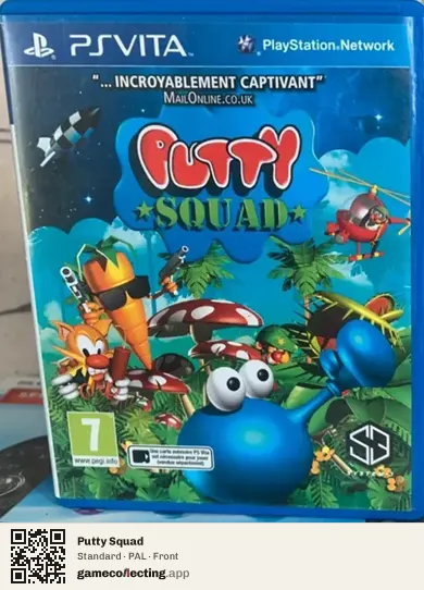 Putty Squad PlayStation Vita, PAL box front