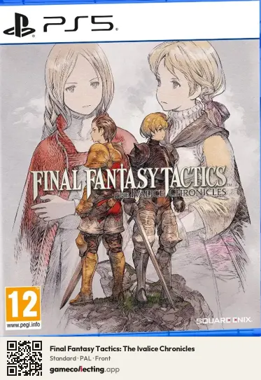 Final Fantasy Tactics: The Ivalice Chronicles PlayStation 5, PAL box front
