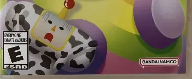 We Love Katamari Reroll + Royal Reverie, the ESRB box on its front